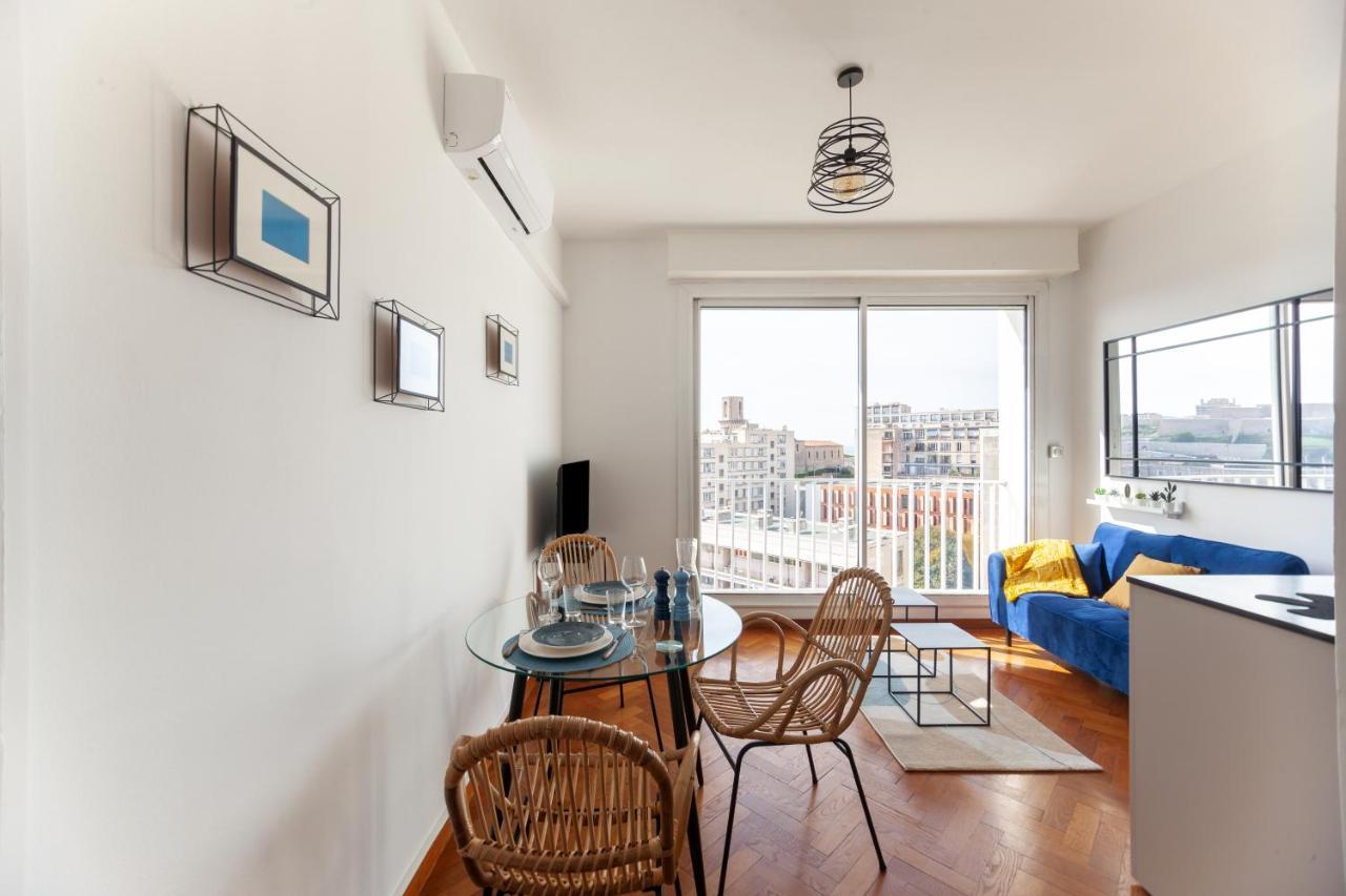 Appartamento Le Saint Jean - Appt Avec Vue Sur Lentree Du Vieux Port Marsiglia Esterno foto